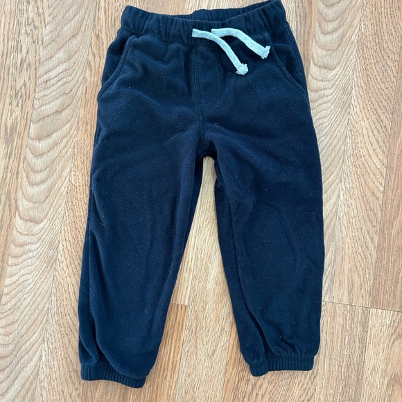 carters 3T fleece pants/joggers black - Picture 3 of 7